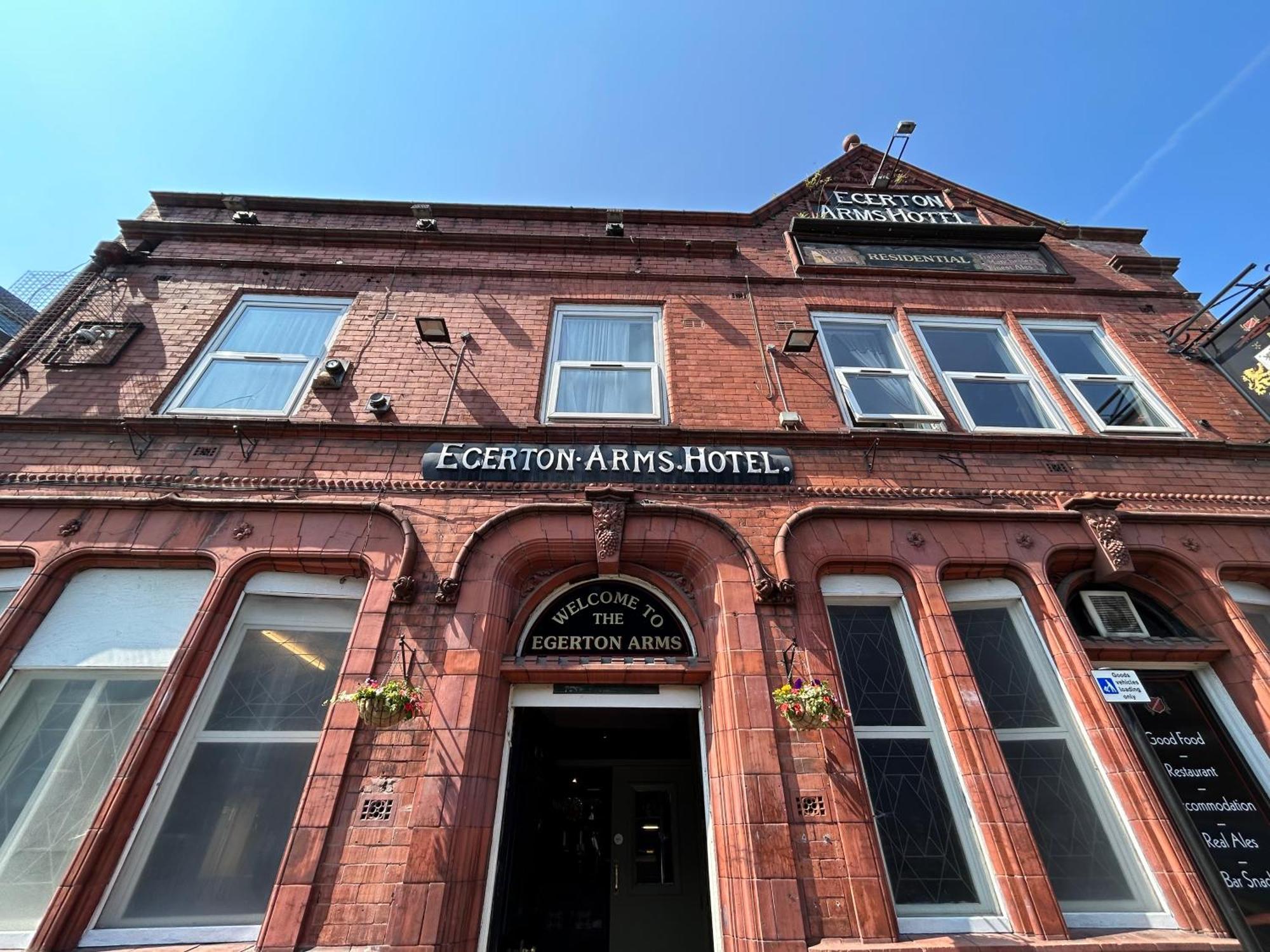 The Egerton Arms Hotel Salford Salford  Zewnętrze zdjęcie